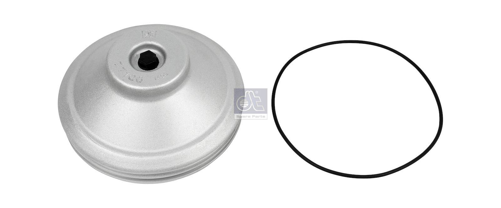 Hub cover, complete with o-ring, standard 