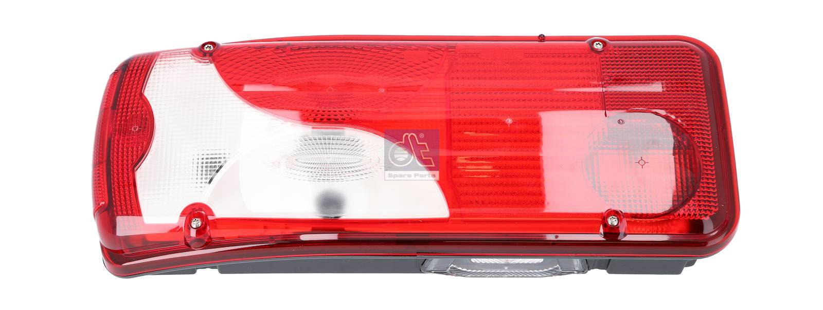 Tail lamp, left, with license plate lamp 