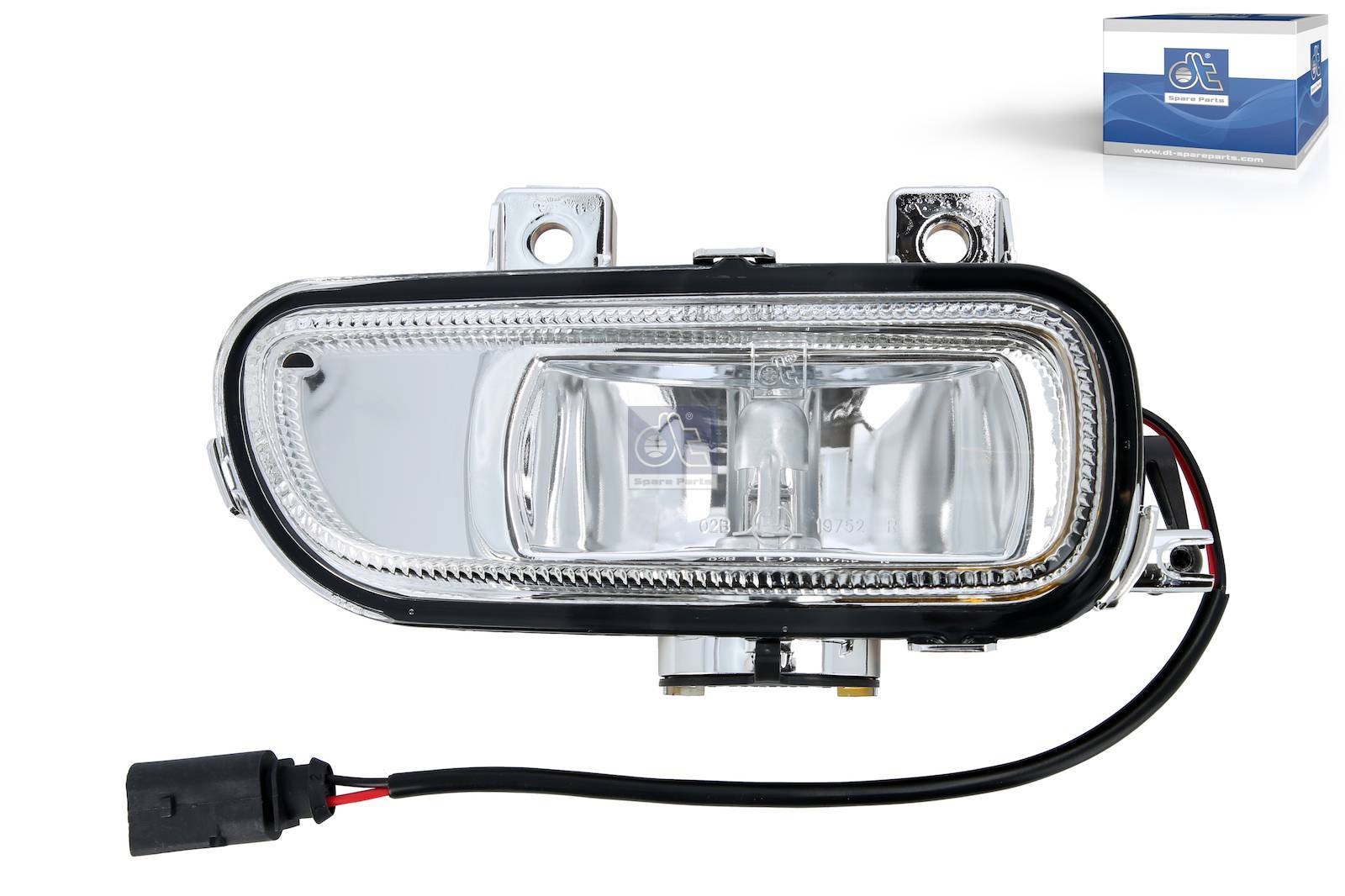 Fog lamp, right, with bulb 